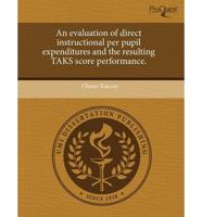 Evaluation of Direct Instructional Per Pupil Expenditures and the Resulting