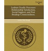 Lesbian Dyadic Processes
