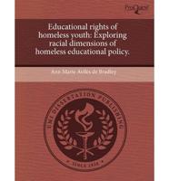 Educational Rights of Homeless Youth