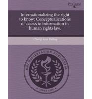 Internationalizing the Right to Know