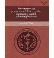 Protein Tyrosine Phosphatase 1b