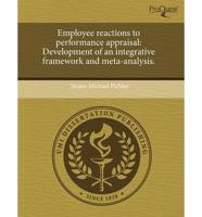 Employee Reactions to Performance Appraisal