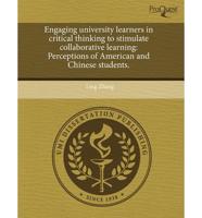 Engaging University Learners in Critical Thinking to Stimulate Collaborativ