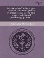 Analysis of Lesbian, Gay, Bisexual, and Transgender Representation in the F