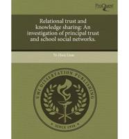 Relational Trust and Knowledge Sharing