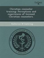 Christian Counselor Training