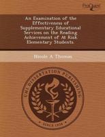 Examination of the Effectiveness of Supplementary Educational Services on T