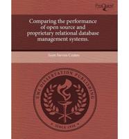 Comparing the Performance of Open Source and Proprietary Relational Databas