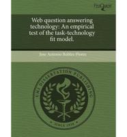 Web Question Answering Technology