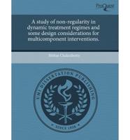 Study of Non-Regularity in Dynamic Treatment Regimes and Some Design Consid