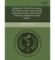 Forging the Detroit Consensus