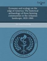Economy and Ecology On the Edge of America