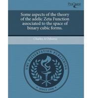 Some Aspects of the Theory of the Adelic Zeta Function Associated to the Sp