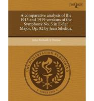 Comparative Analysis of the 1915 and 1919 Versions of the Symphony No. 5 In