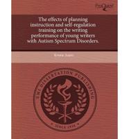 Effects of Planning Instruction and Self-Regulation Training on the Writing