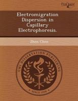 Electromigration Dispersion in Capillary Electrophoresis.