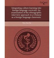 Integrating Culture Learning Into Foreign Language Curricula