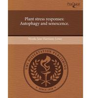 Plant Stress Responses