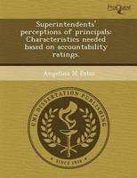 Superintendents' Perceptions of Principals
