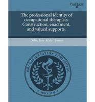 Professional Identity of Occupational Therapists