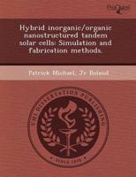 Hybrid Inorganic/organic Nanostructured Tandem Solar Cells