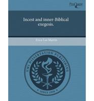 Incest and Inner-biblical Exegesis