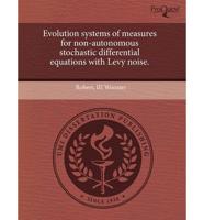 Evolution Systems of Measures for Non-Autonomous Stochastic Differential Eq