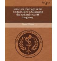 Same-sex Marriage in the United States
