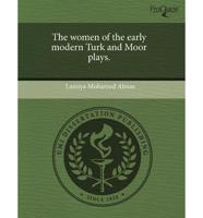 Women of the Early Modern Turk and Moor Plays