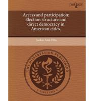 Access and Participation