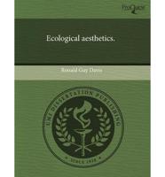 Ecological Aesthetics