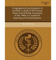 Congregational Participation in Worship