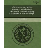 African American Student Retention