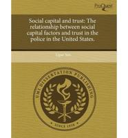 Social Capital and Trust