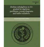 Abelian Subalgebras in Z2-Graded Lie Algebras; Partitions, Young Diagrams A