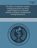Effect of Authentic Contest-Writing Instruction on Third-Grade Students' On