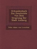Urkundenbuch Zur Geschichte Von Dem Ursprung Der Stadt Amberg