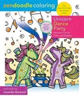 Zendoodle Coloring: Unicorn Dance Party