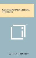 Contemporary Ethical Theories
