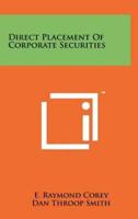 Direct Placement Of Corporate Securities