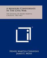 A Missouri Confederate in the Civil War