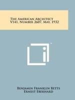 The American Architect V141, Number 2607, May, 1932