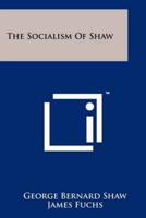 The Socialism of Shaw