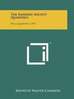 The Emerson Society Quarterly