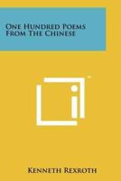 One Hundred Poems From The Chinese