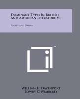 Dominant Types in British and American Literature V1