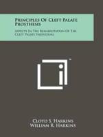 Principles Of Cleft Palate Prosthesis