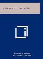 Standardized Plant Names