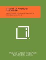 Studies of American Fusulinids