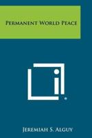 Permanent World Peace